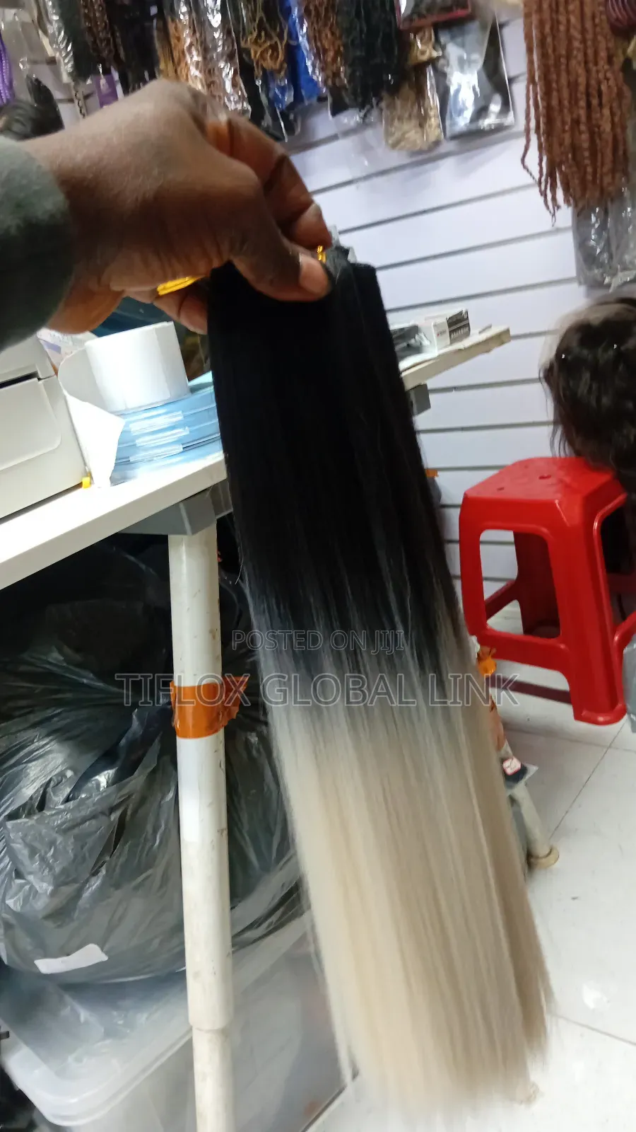 22"Bone Straight Braid Hair