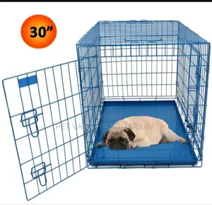 Metallic Dog Cage