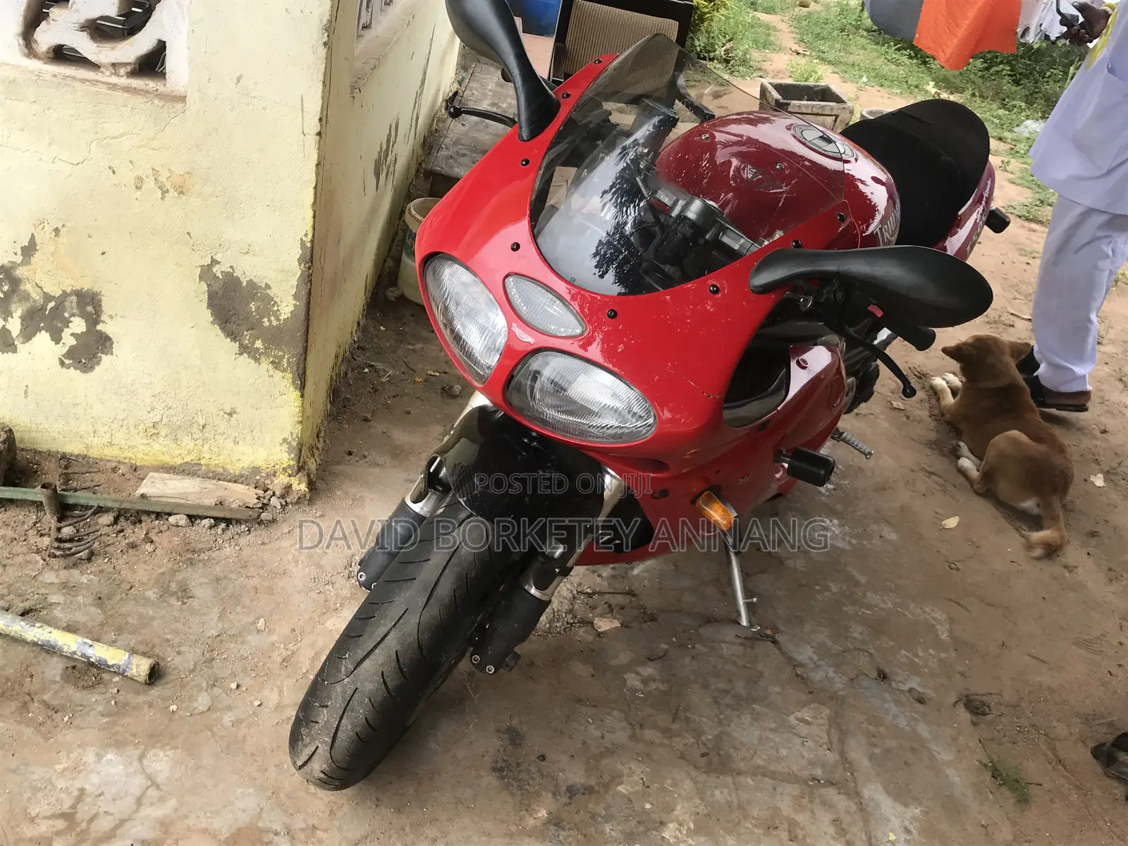 Triumph Bike 1998 Red