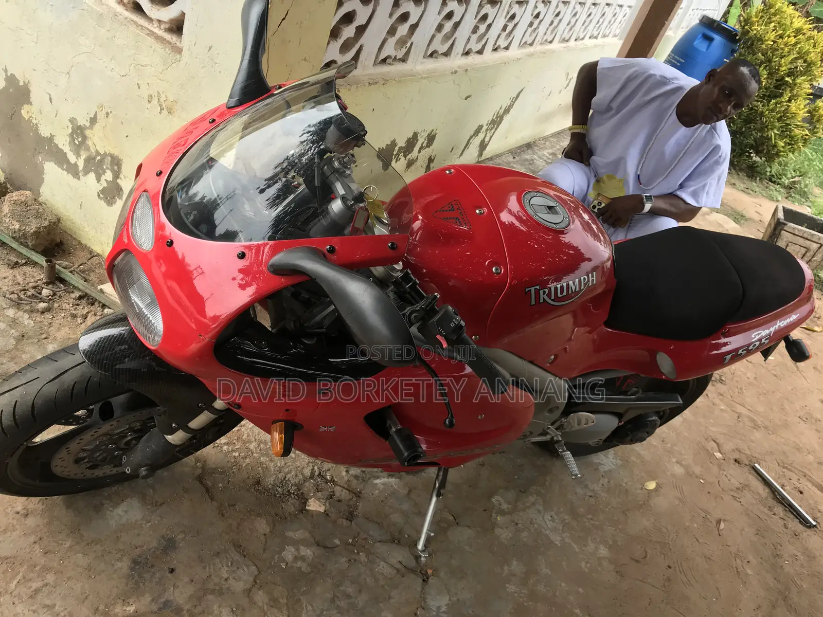 Triumph Bike 1998 Red