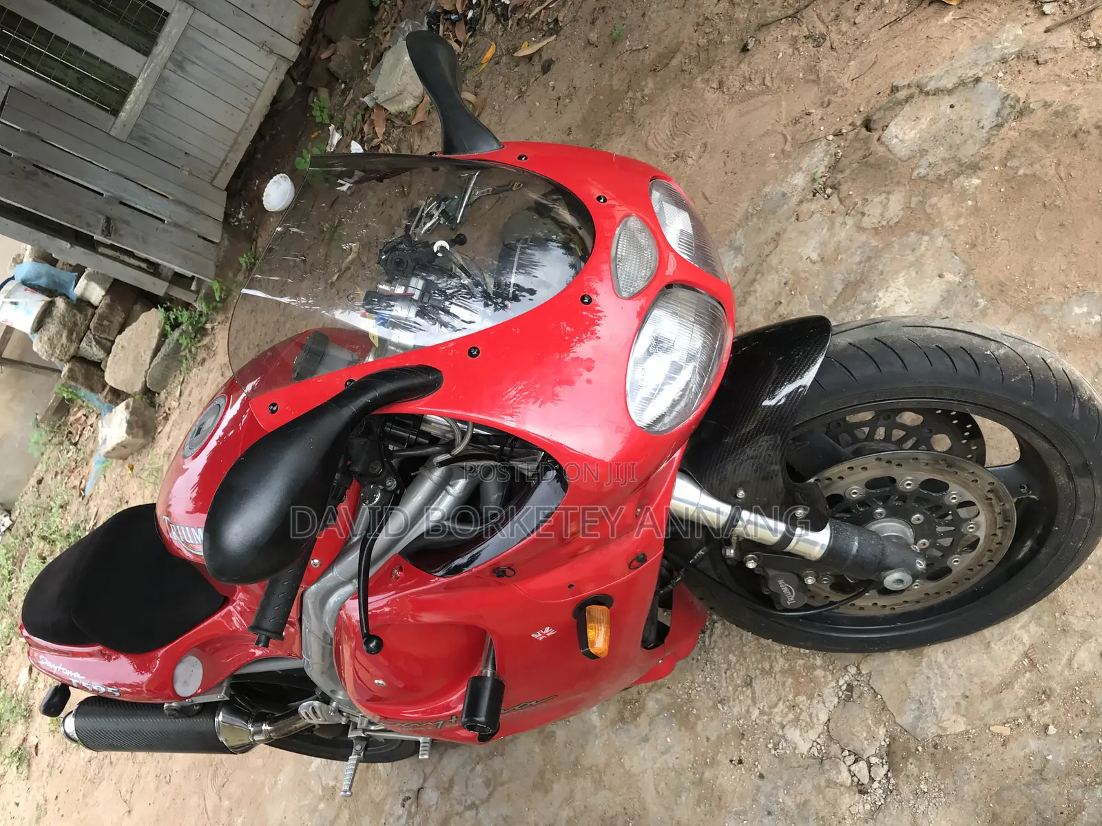 Triumph Bike 1998 Red