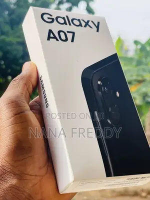 New Samsung Galaxy A07 4G 64 GB Black