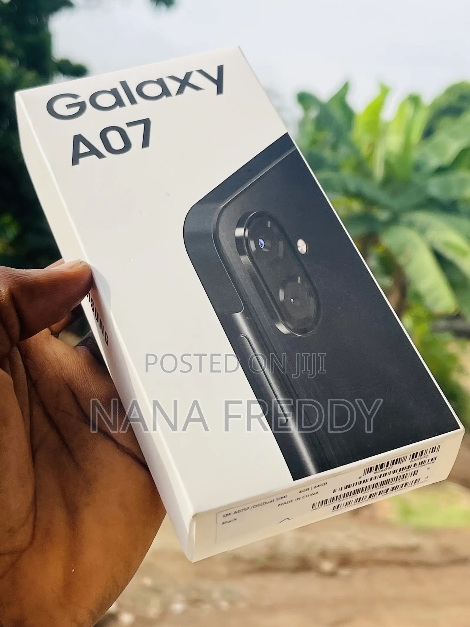 New Samsung Galaxy A07 4G 64 GB Black