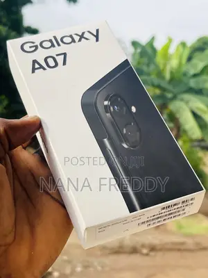 New Samsung Galaxy A07 4G 64 GB Black