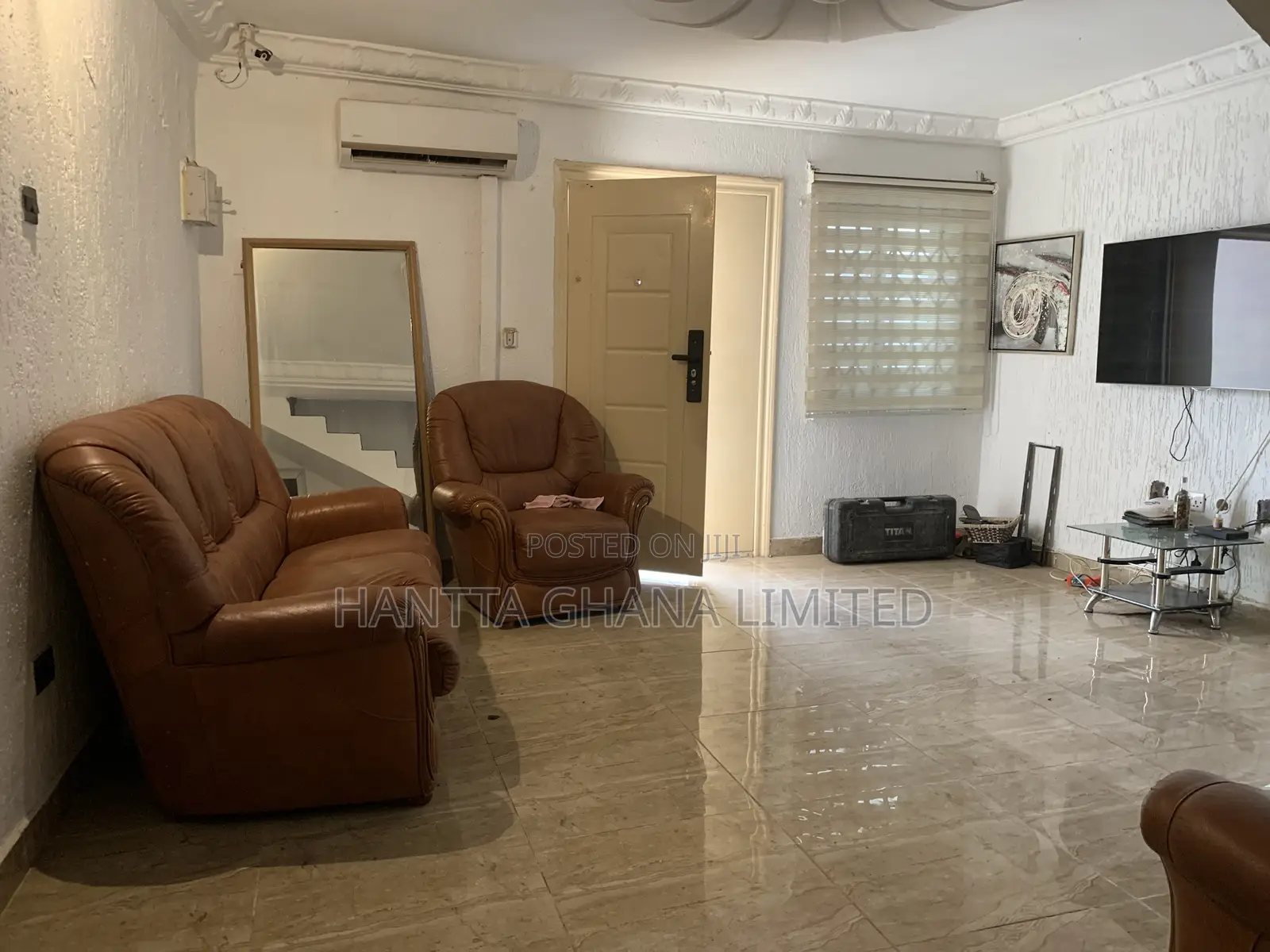 Furnished 3bdrm House in East Legon, A&C Mall Area for rent