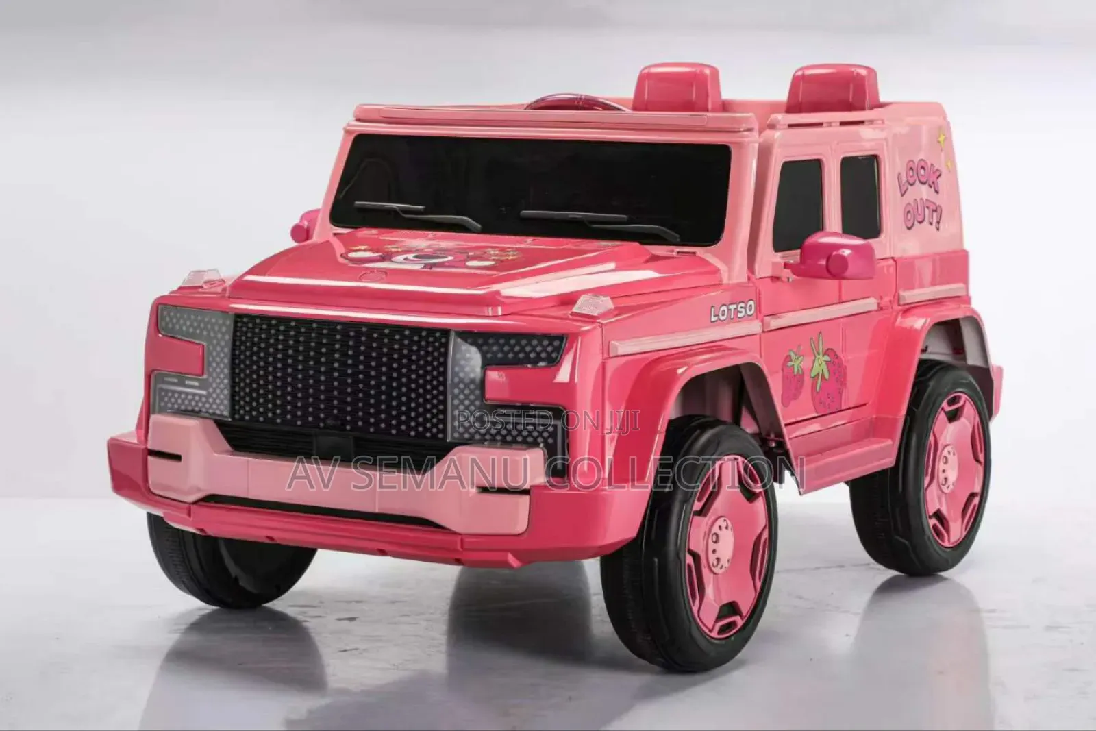 Megastar Licensed Electric Rideon Kids Lotso 12v Suv Jeep With Rc