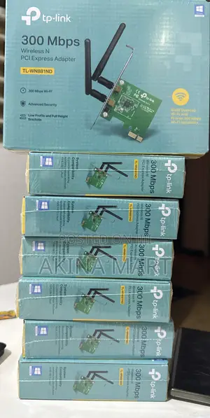 Tp Link 300mbps Wireless N Pci Express Adapter Tl-Wn881nd