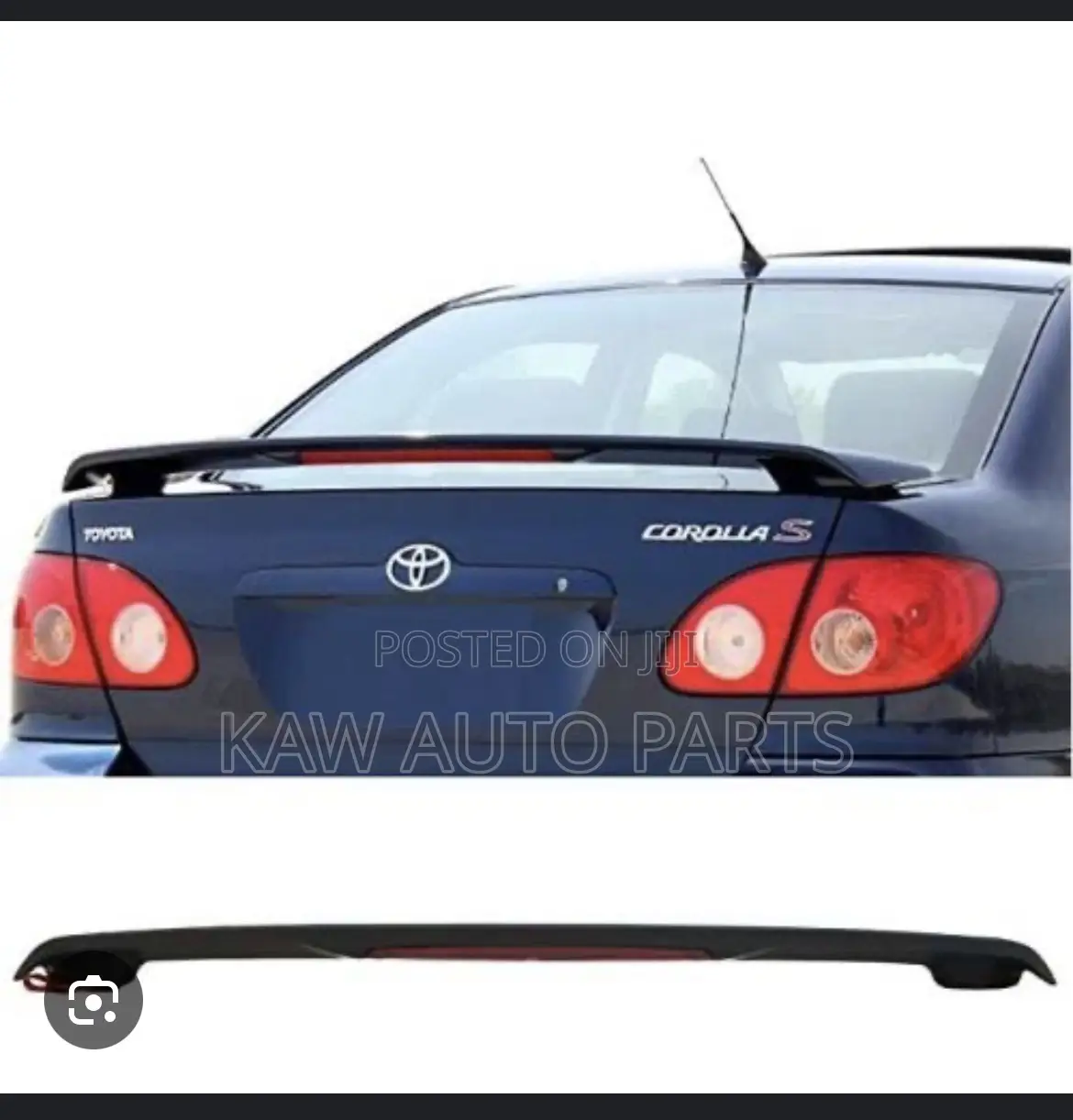 2003,2004,2005,2006,2007,2008 Led Boot Spoiler for Toyota Corolla