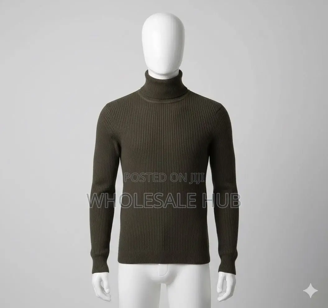 Wholesale Plain Turtle Neck