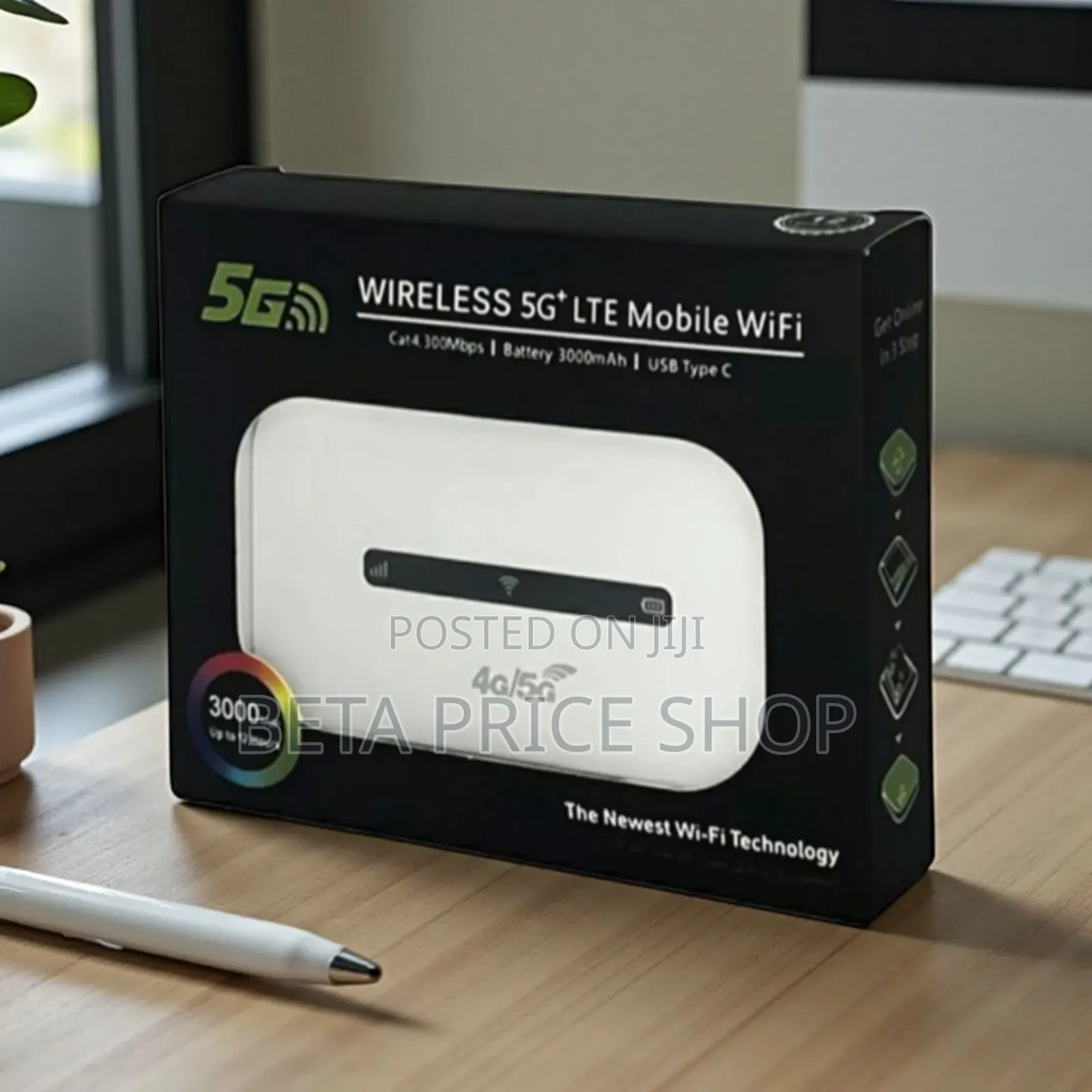 Portable 5g Lte Mobile Wifi Router 300mbps(324245)