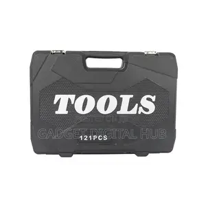 121pcs Ratchet and Socket Combination Tool Set (Black Box)