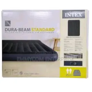 Intex Queen Size Air Bed Mattress With Pump