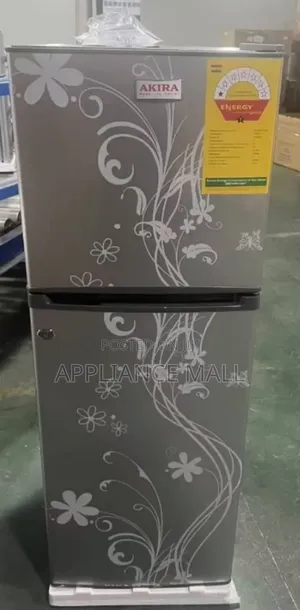 Akira Double Door Fridge 112l
