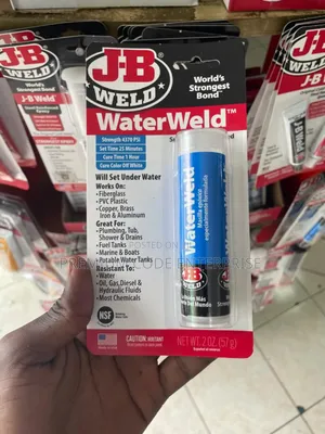 J-B Weld Waterweld Epoxy Putty – Waterproof, Underwater Repair Putty