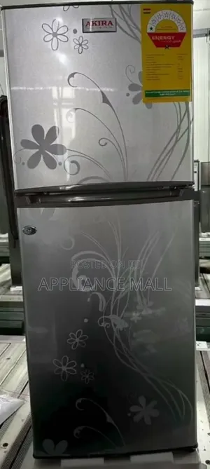 Akira Double Door Fridge 138l