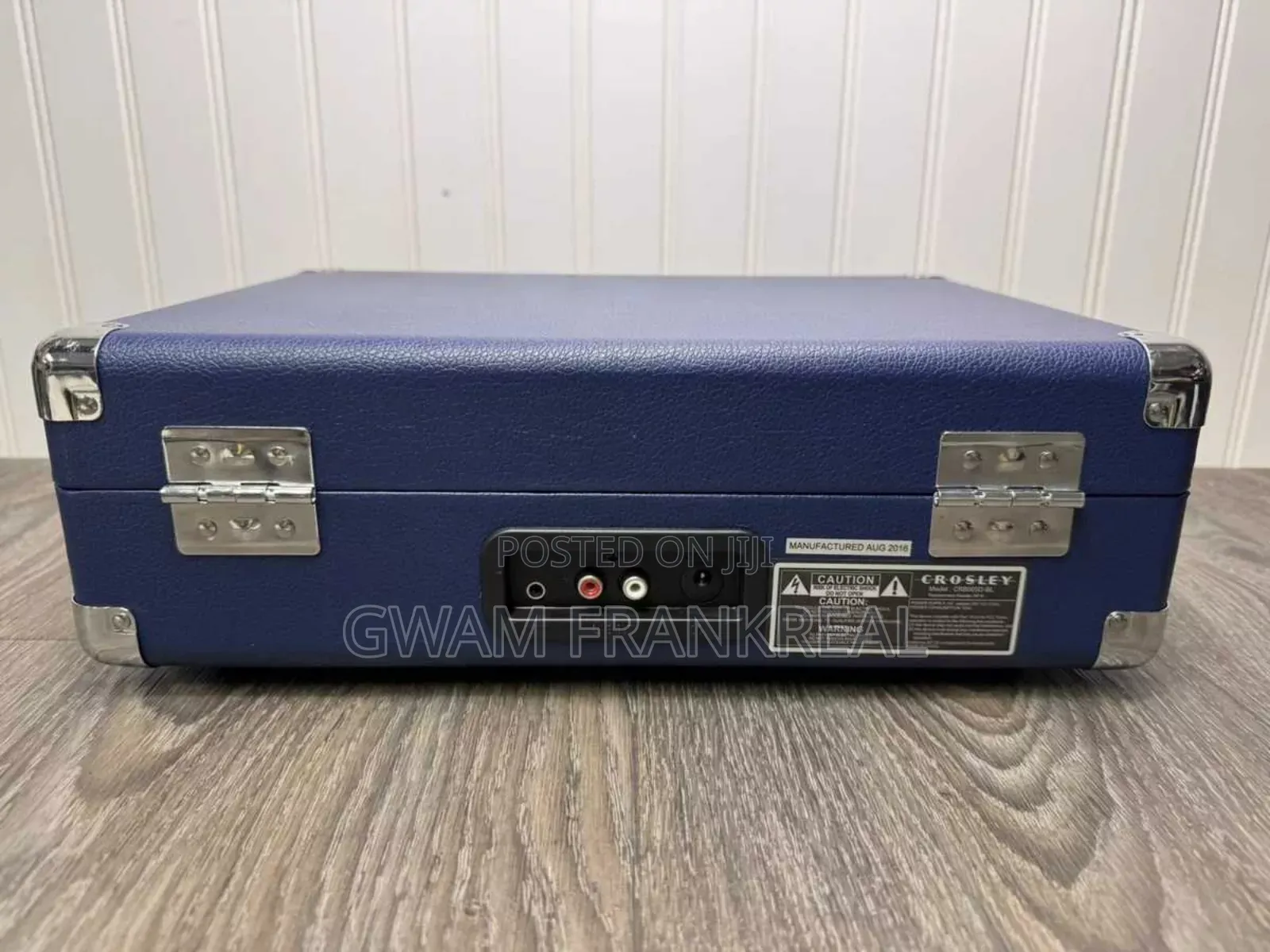 Crosley Cruiser Deluxe Portable 3-Speed Turntable/Record Player