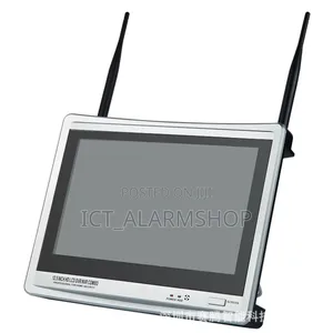 4channel NVR Wireless CCTV Cameras With 10inch Monitor Screen