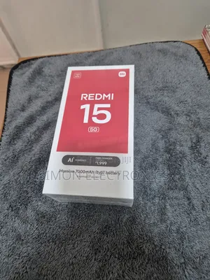 New Xiaomi Redmi 15 5G 256 GB Black