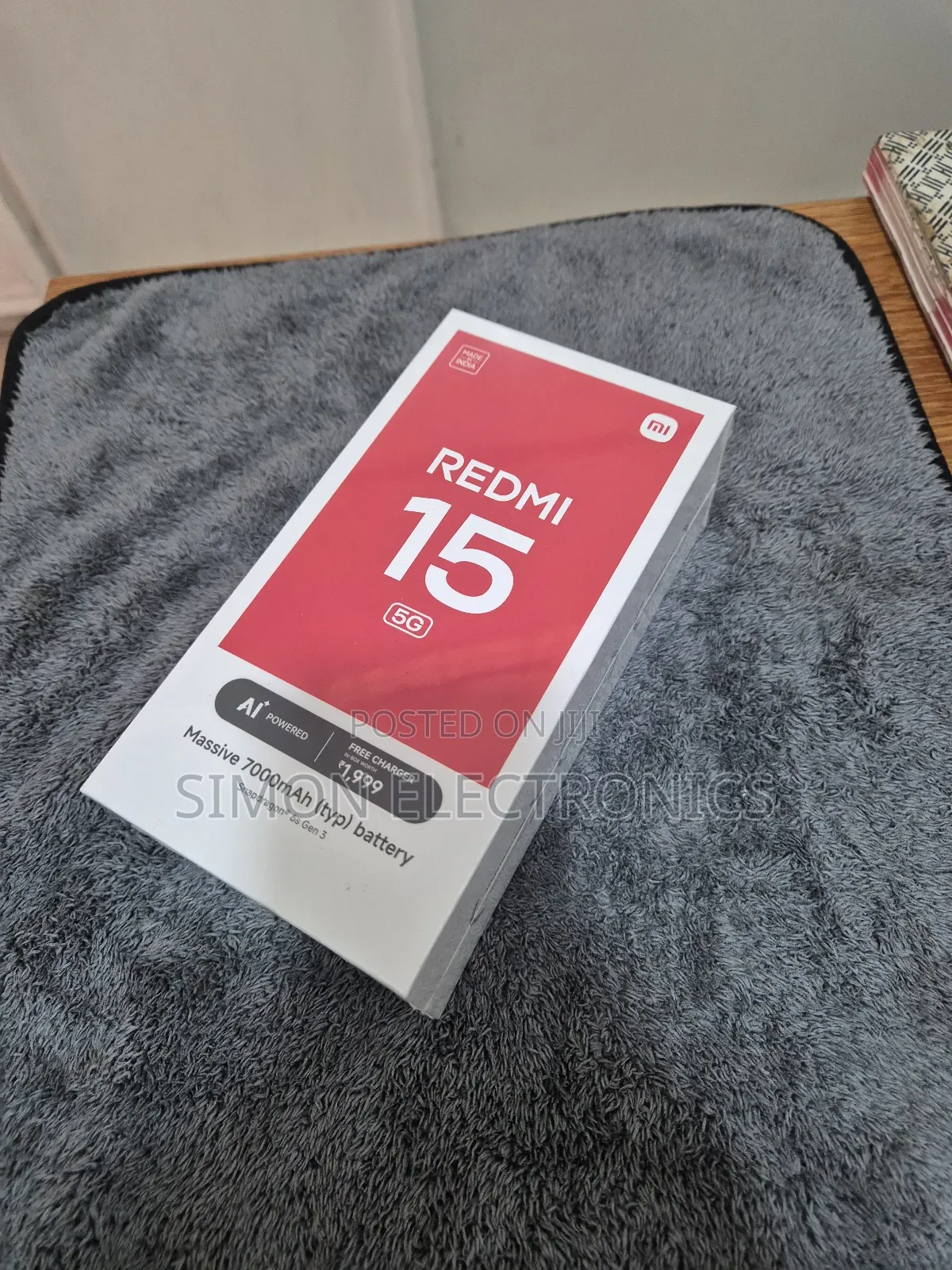 New Xiaomi Redmi 15 5G 256 GB Black