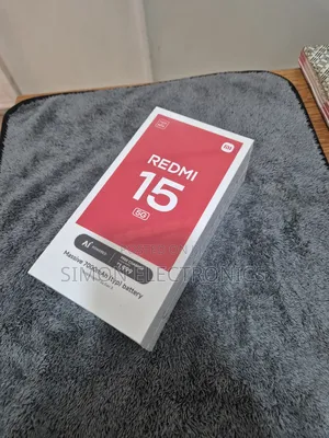 New Xiaomi Redmi 15 5G 256 GB Black