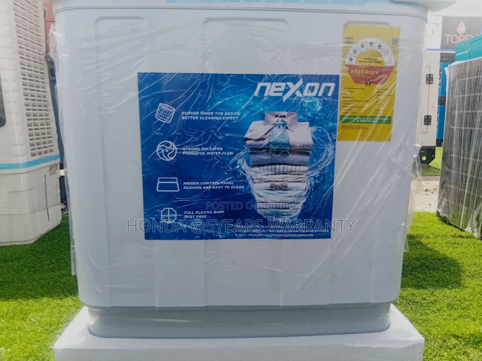 Nexon 7kg Washing Machine – Perfect for Small Families