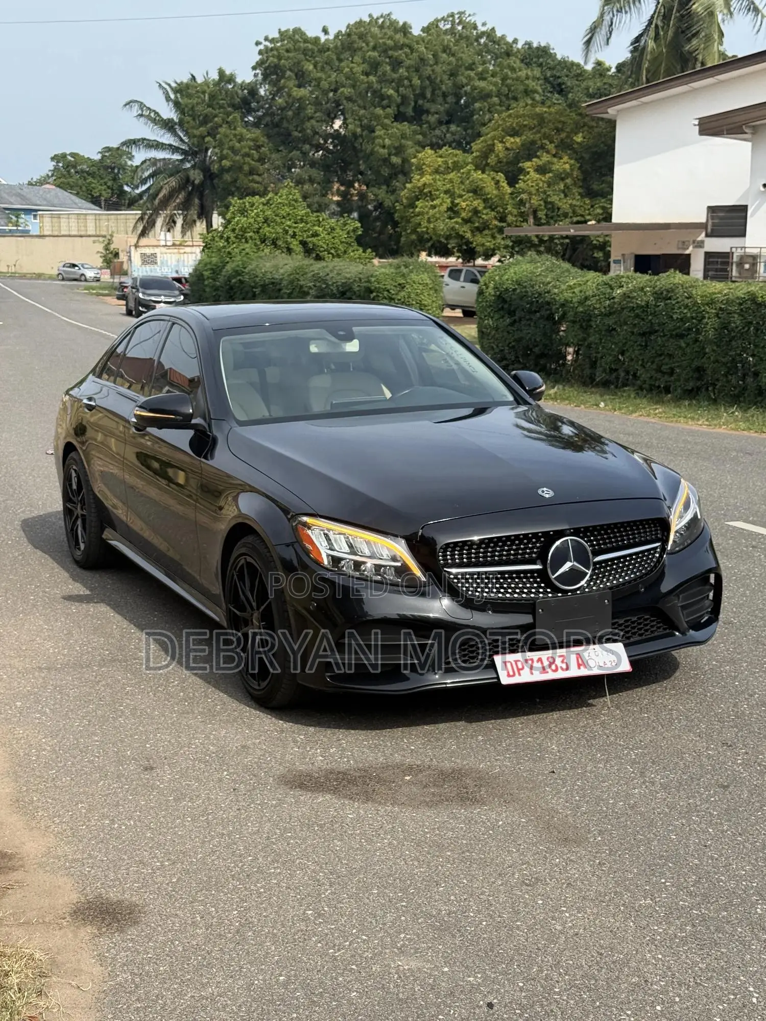 Mercedes-Benz C300 Base C300 AWD 4MATIC Sedan 2019 Black
