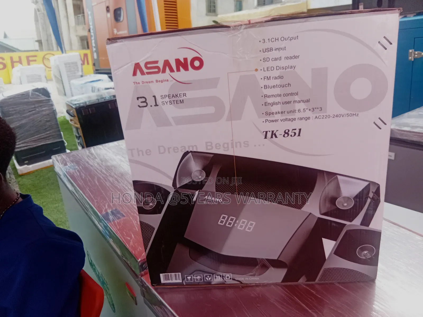 Deep Bass Asano 3.1 Multimedia Speakers