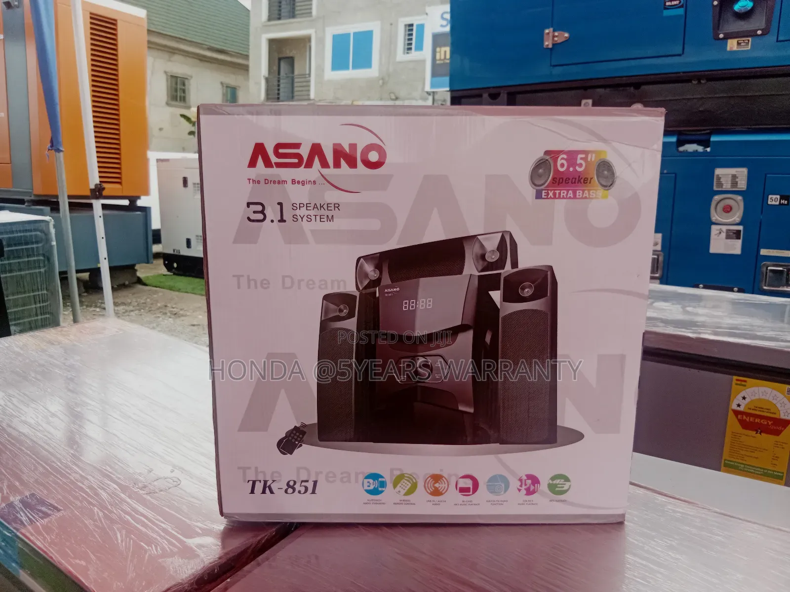 Asano 3.1 Surround Sound Speaker Set