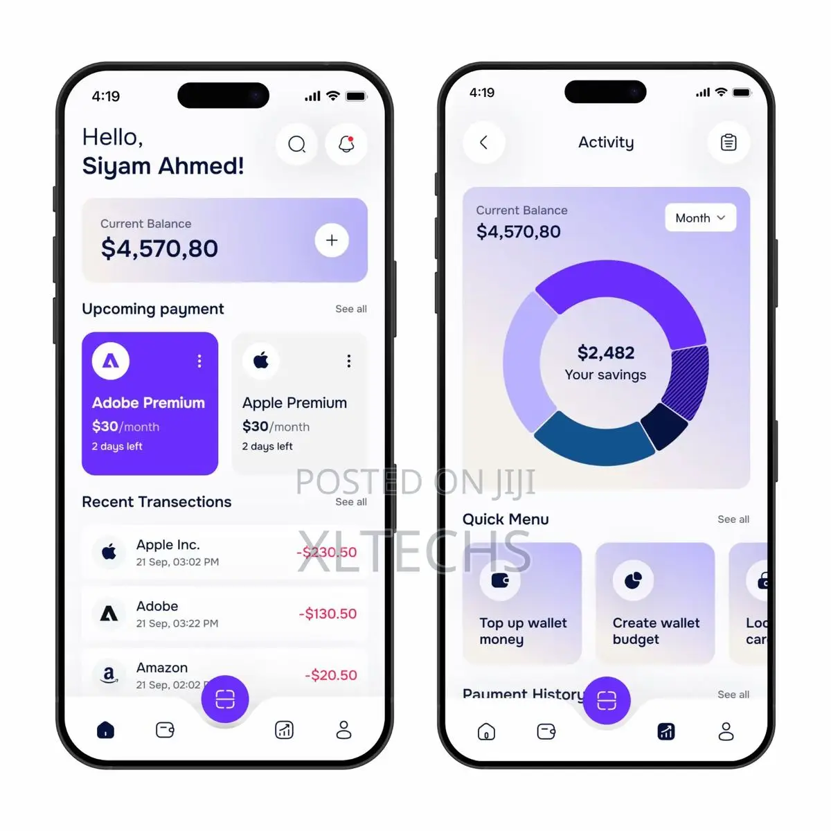 Microfinance Management Solutions With Customer App
