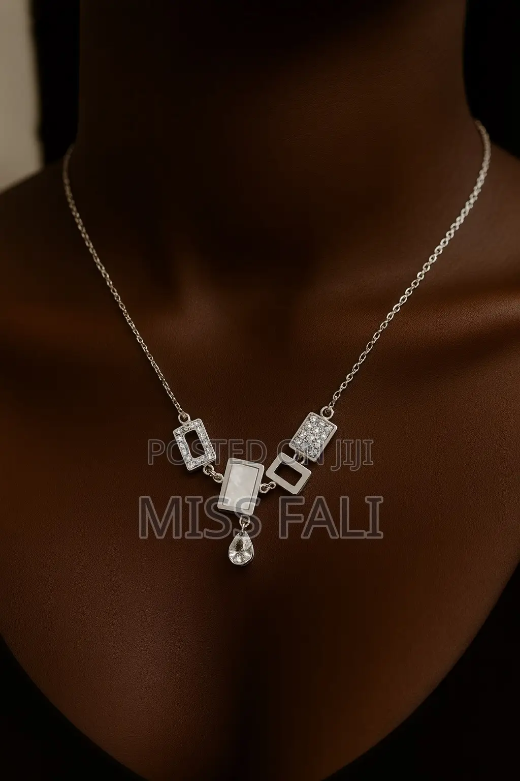 Elegant Rhinestone Gold and Silver Necklaces