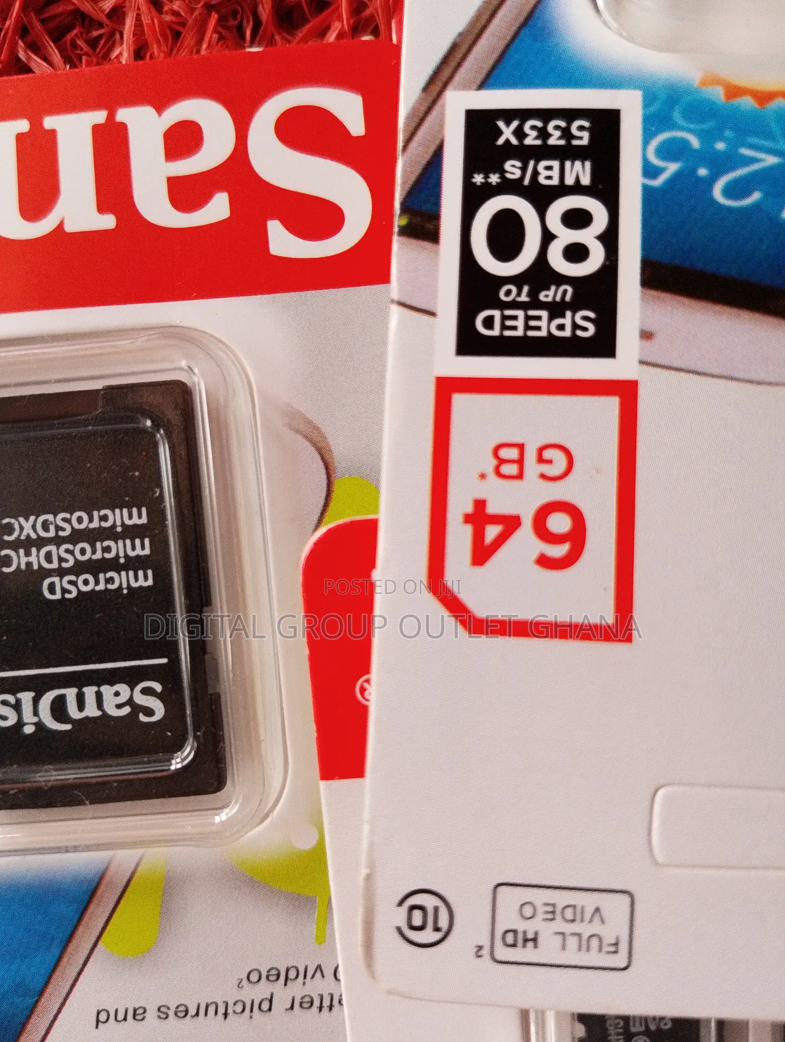 64gb Micro Sd Card for CCTV Camera and Smartphone Recording