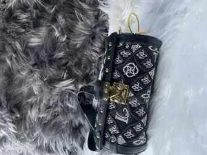 Cylindrical-Shaped Shoulder or Crossbody Bag