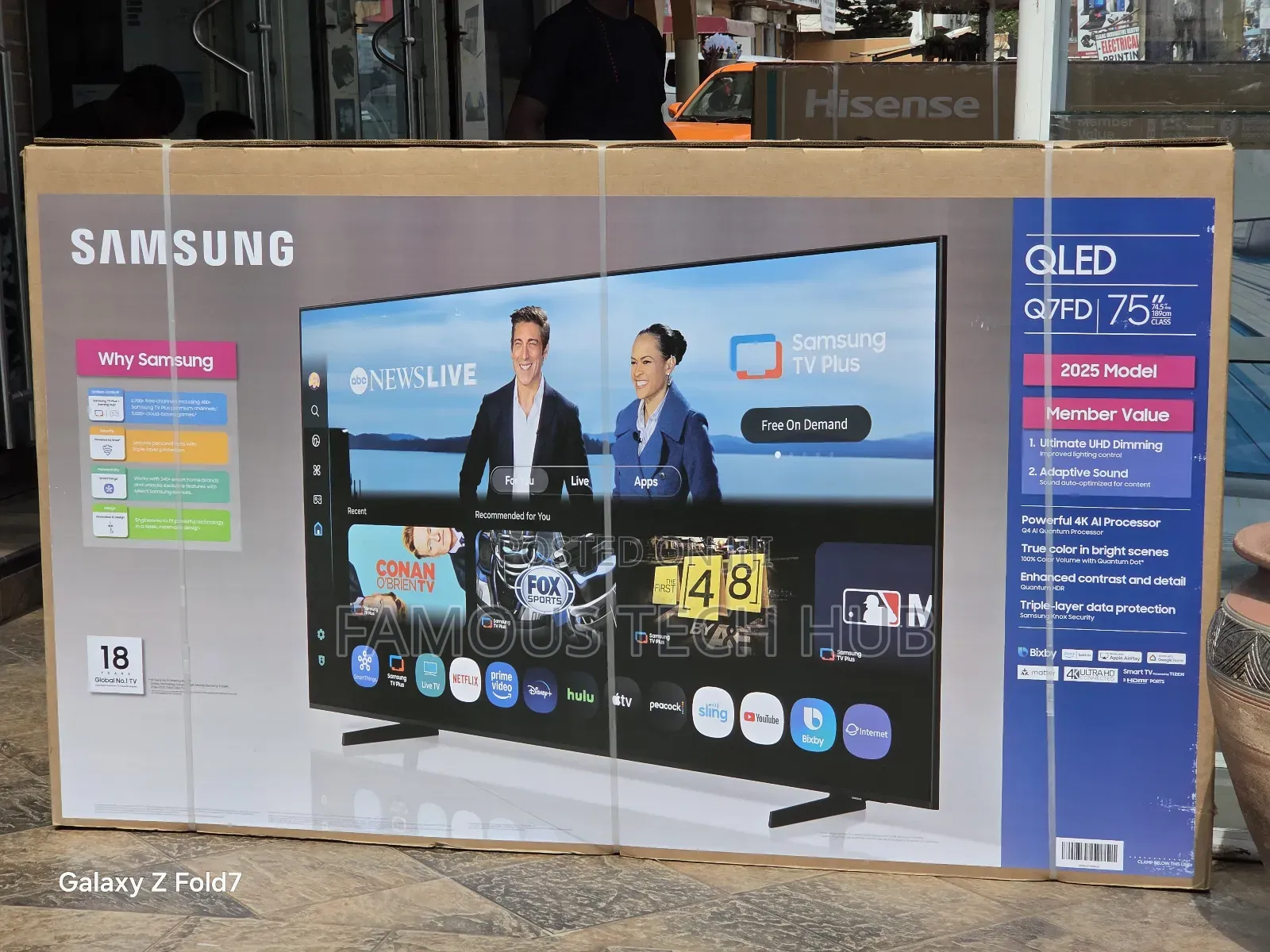 Samsung Q7f 75 Inches Qled Tv