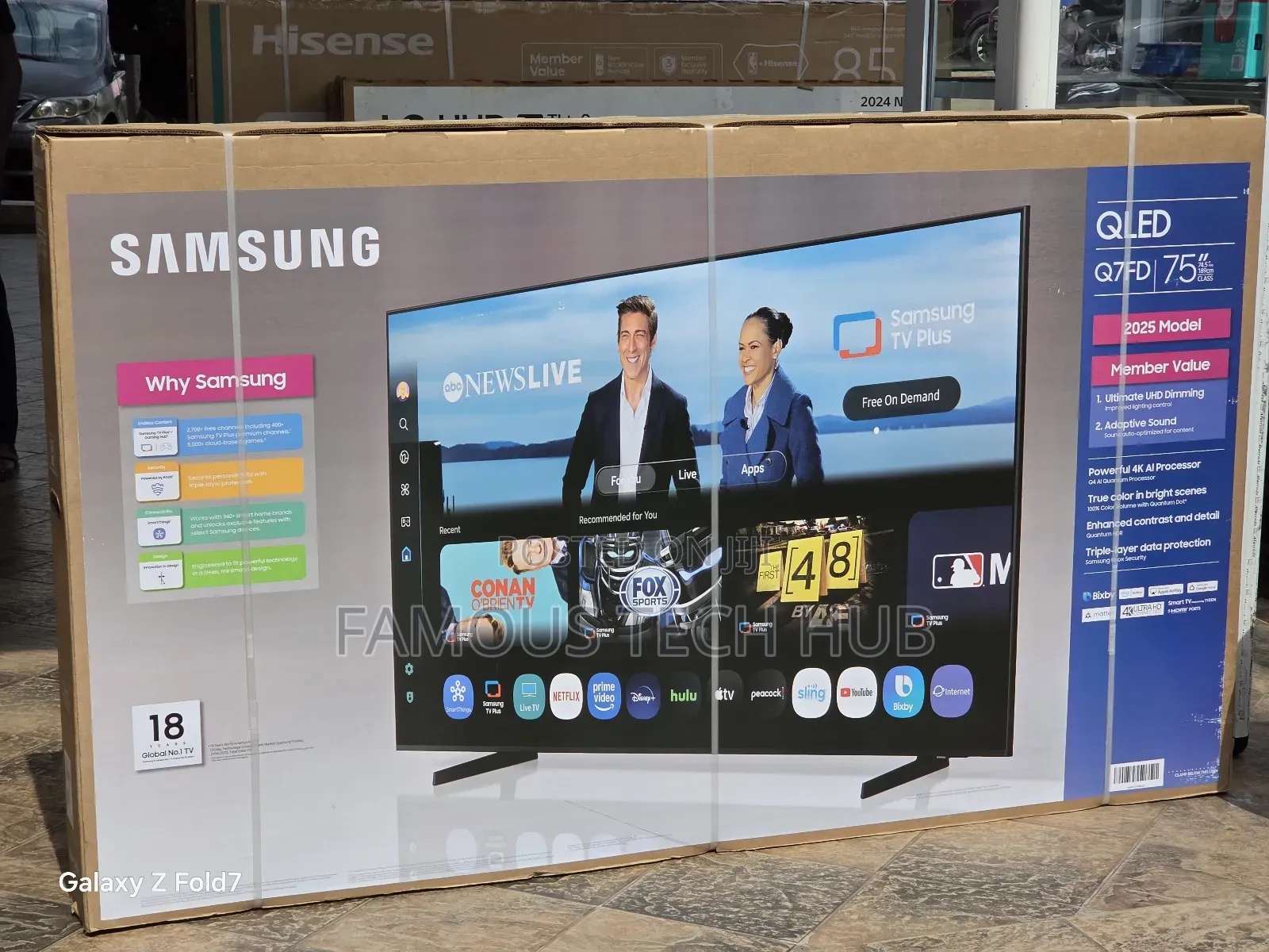 Samsung Q7f 75 Inches Qled Tv