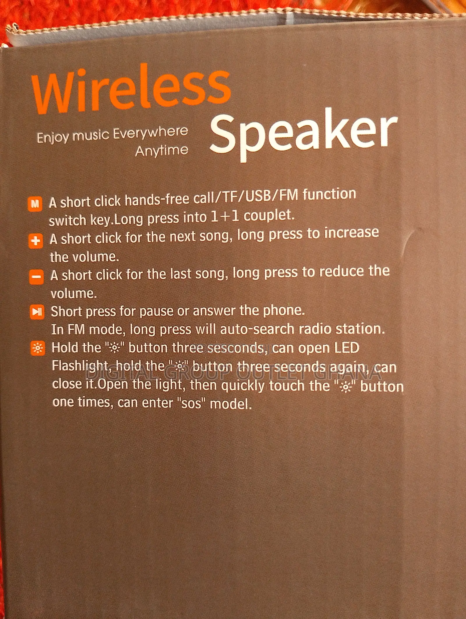 Wireless Speaker