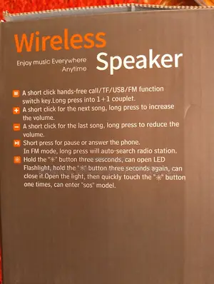 Wireless Speaker