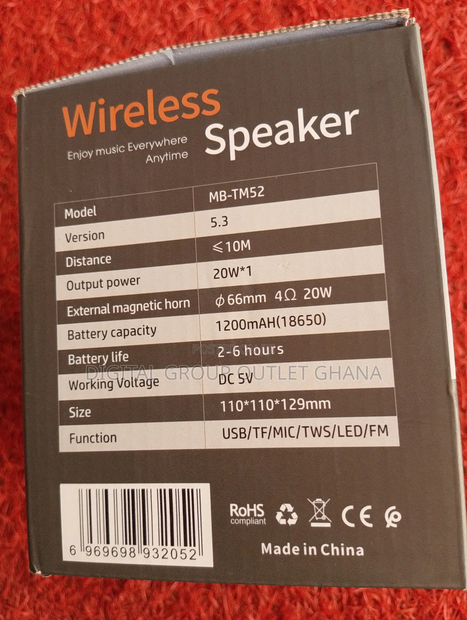 Wireless Speaker