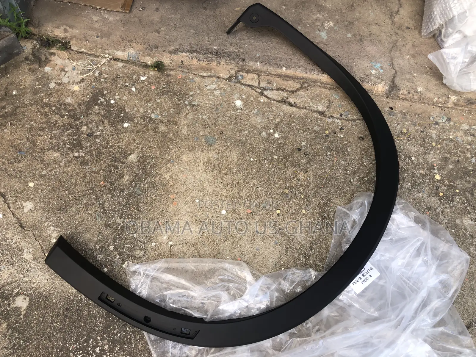Mitsubishi Outlander Bumper Fender Moulding Flare 2022 2023 2024