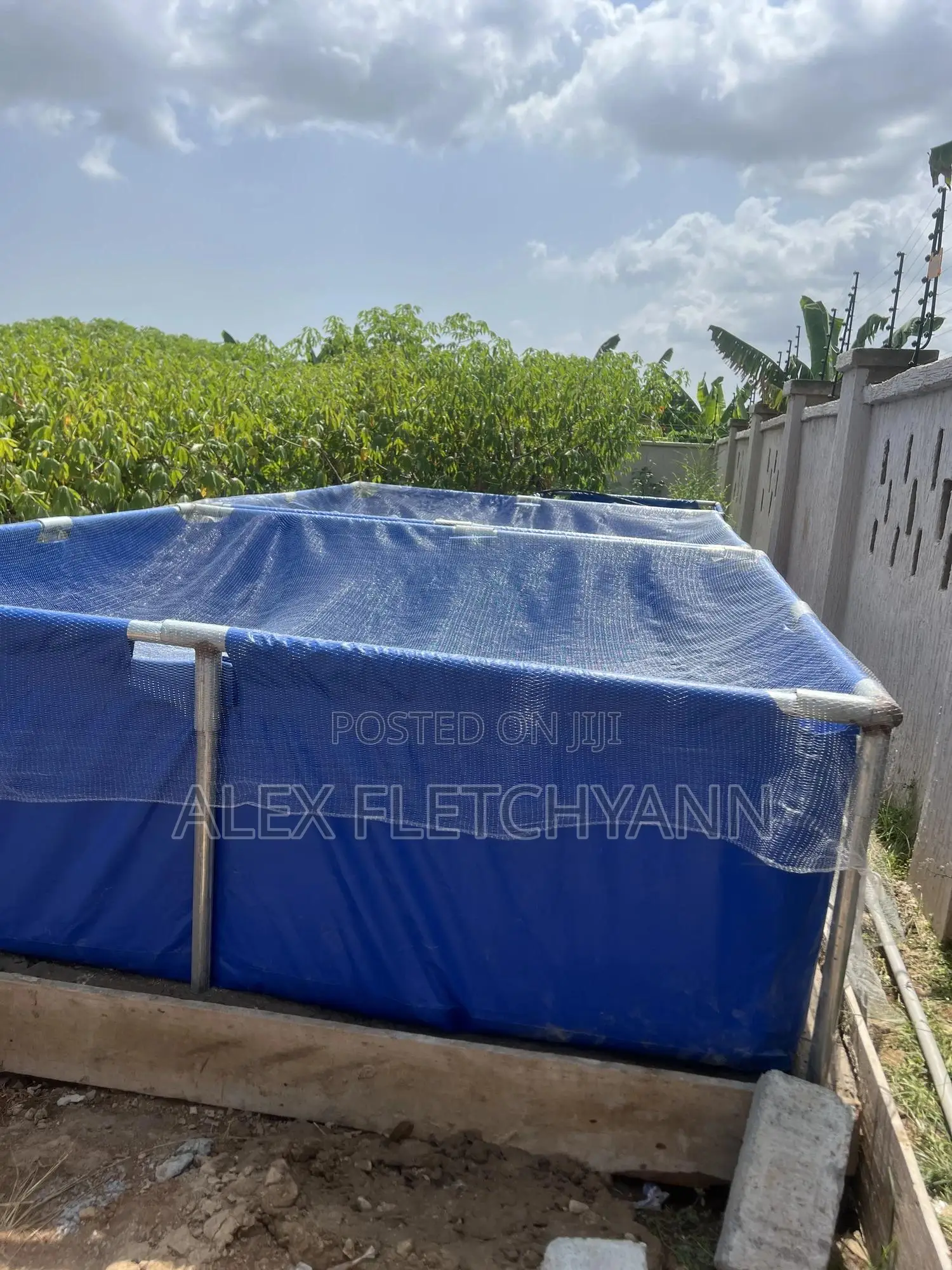 Catfish Tarpaulin Tank/ Fish Pond