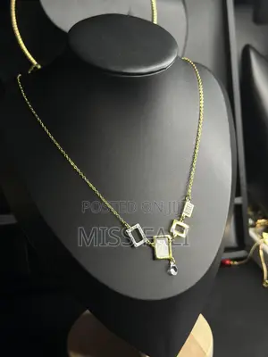 Elegant Rhinestone Gold and Silver Necklaces