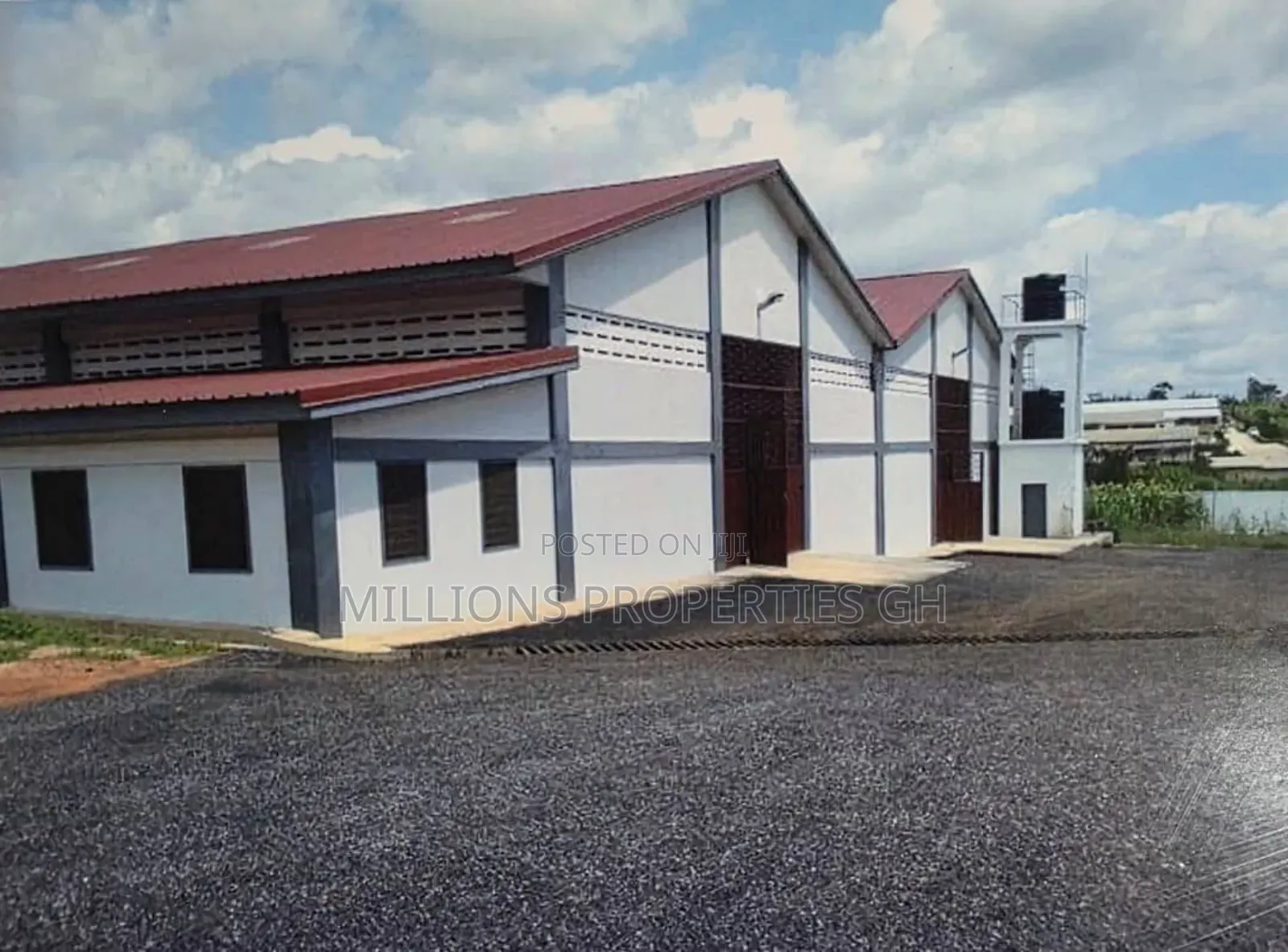 3 Warehouses Together 4sale Santasi Kotwi Nkoranza