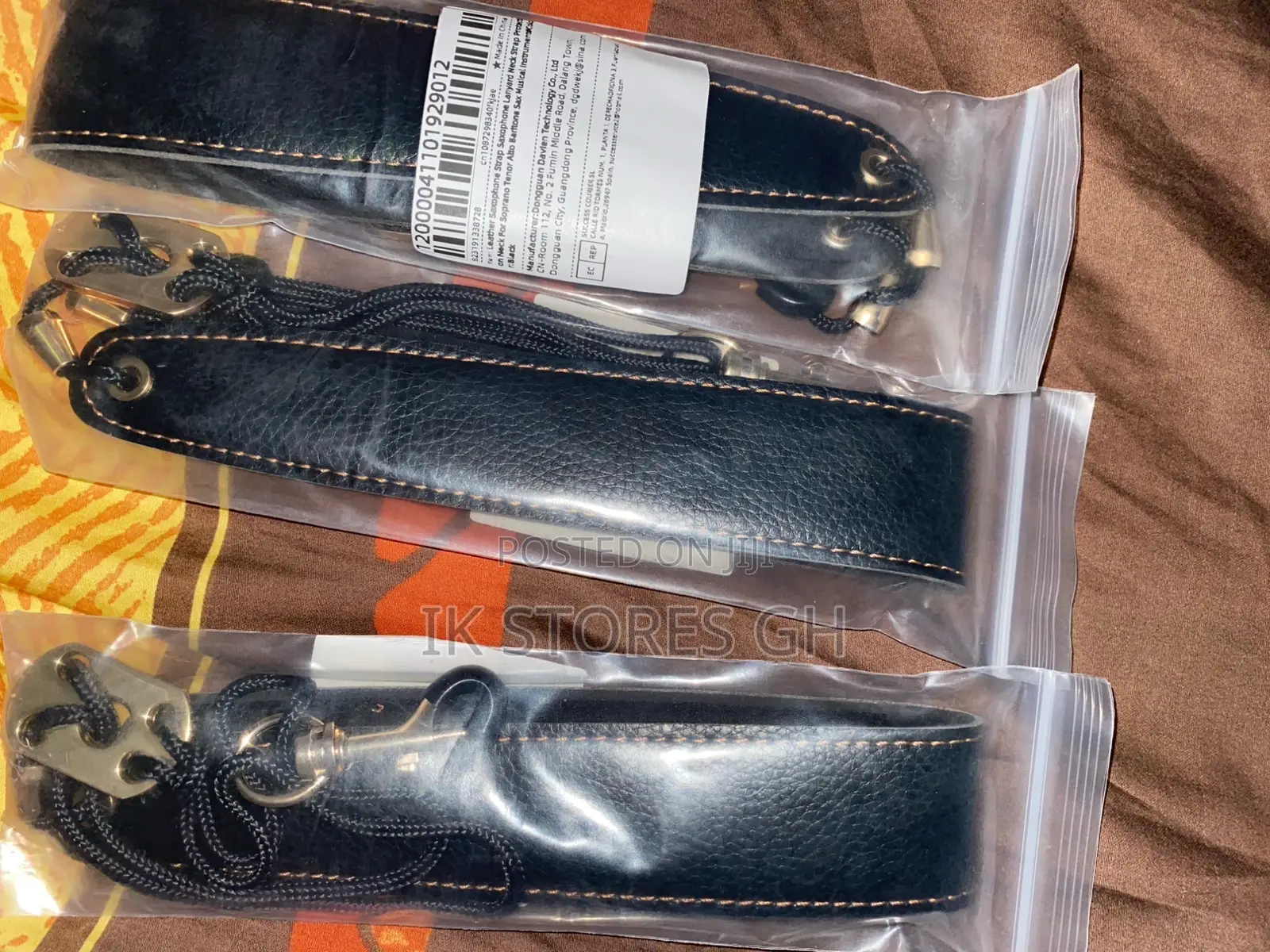 Saxophone Strap_leather_metal Hook