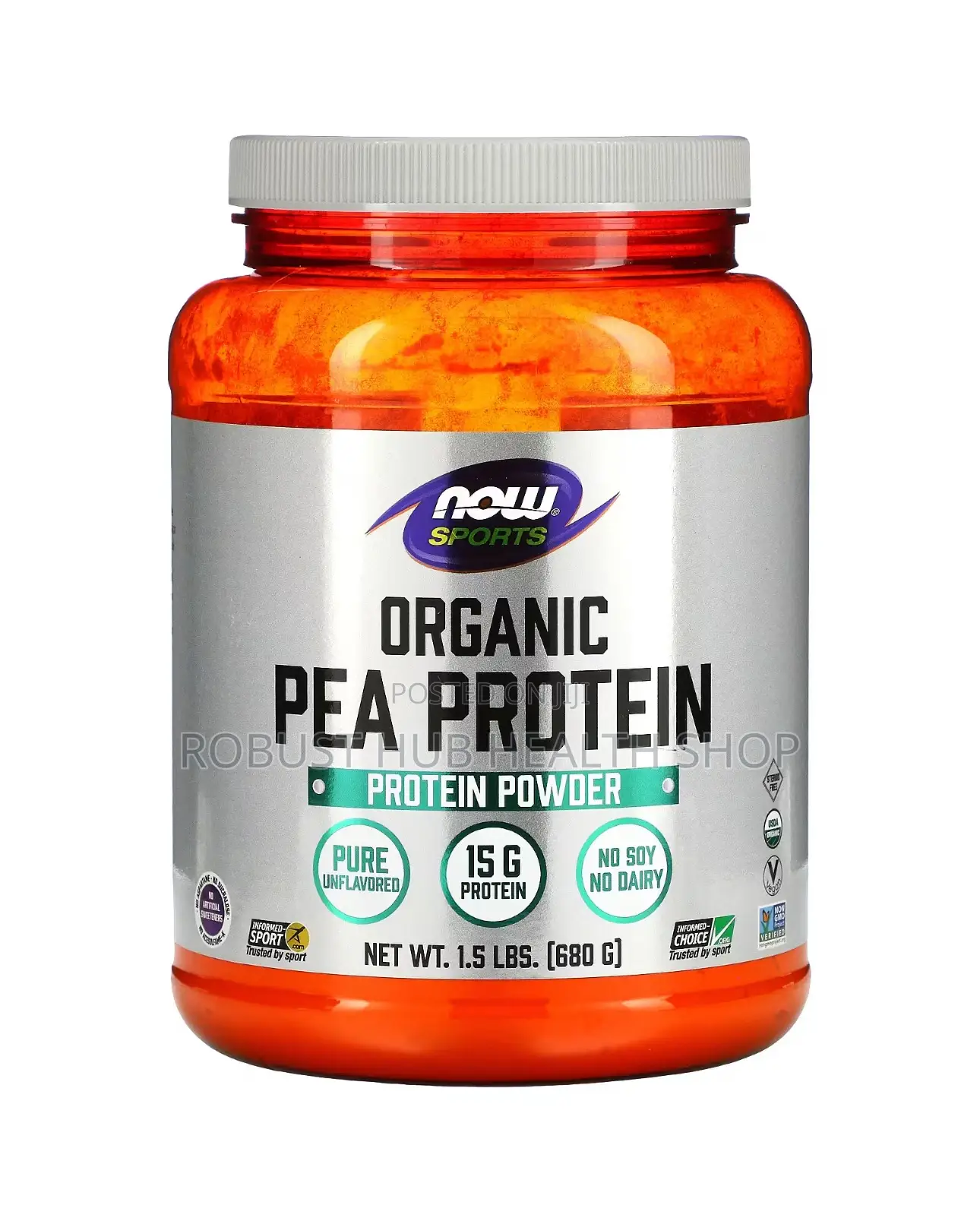 Now Organic Pea Protein
