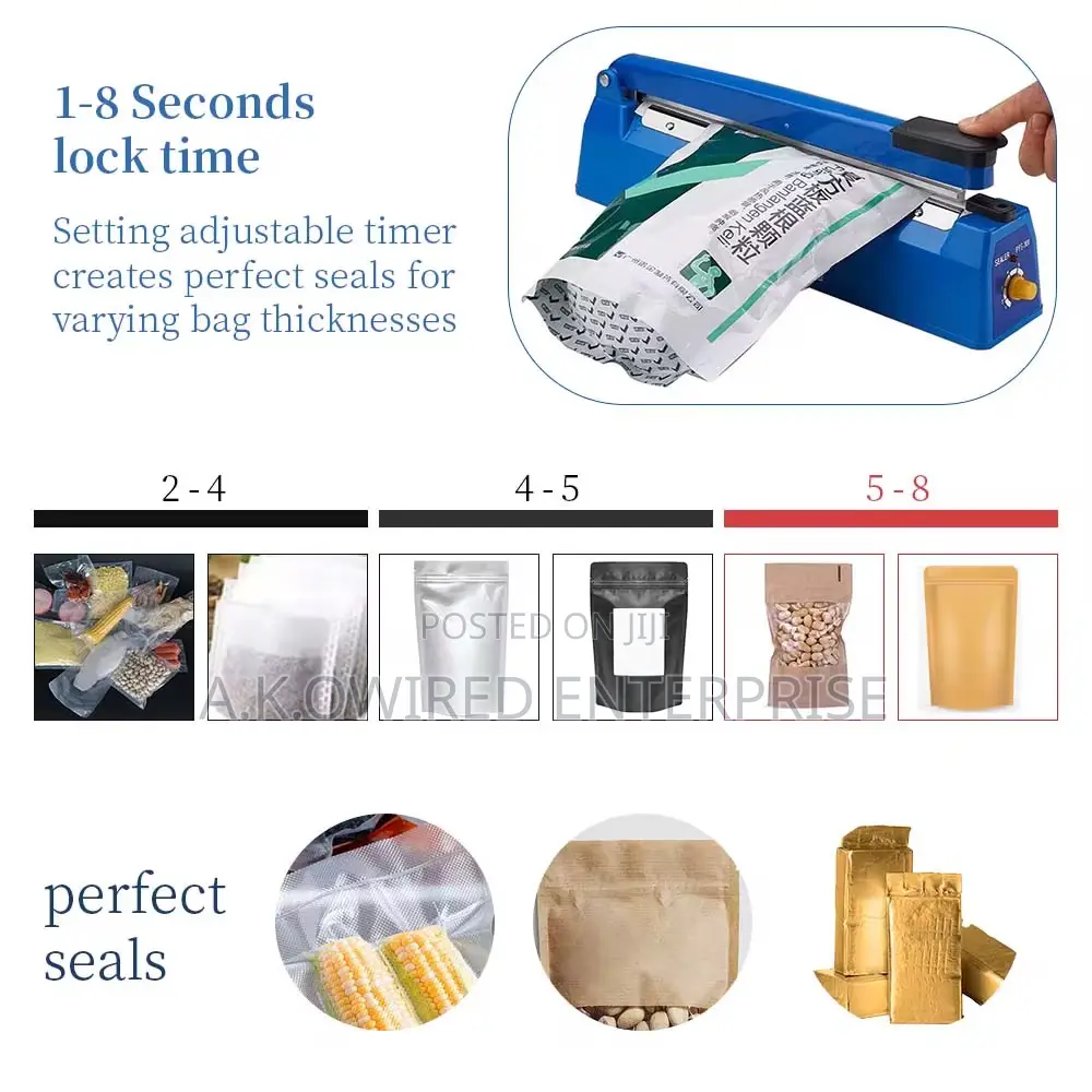300mm Hand Impulse Heat Sealer