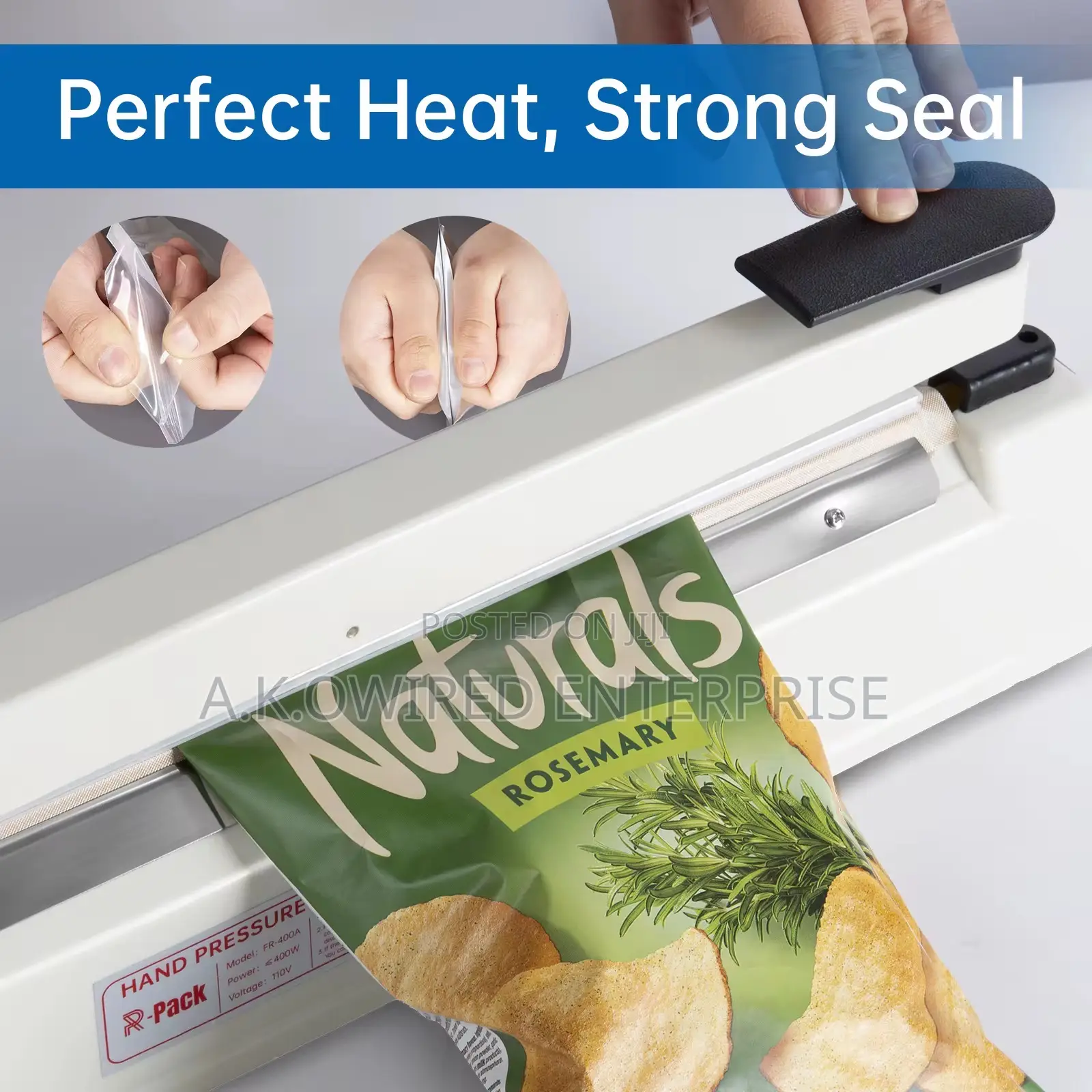 300mm Hand Impulse Heat Sealer