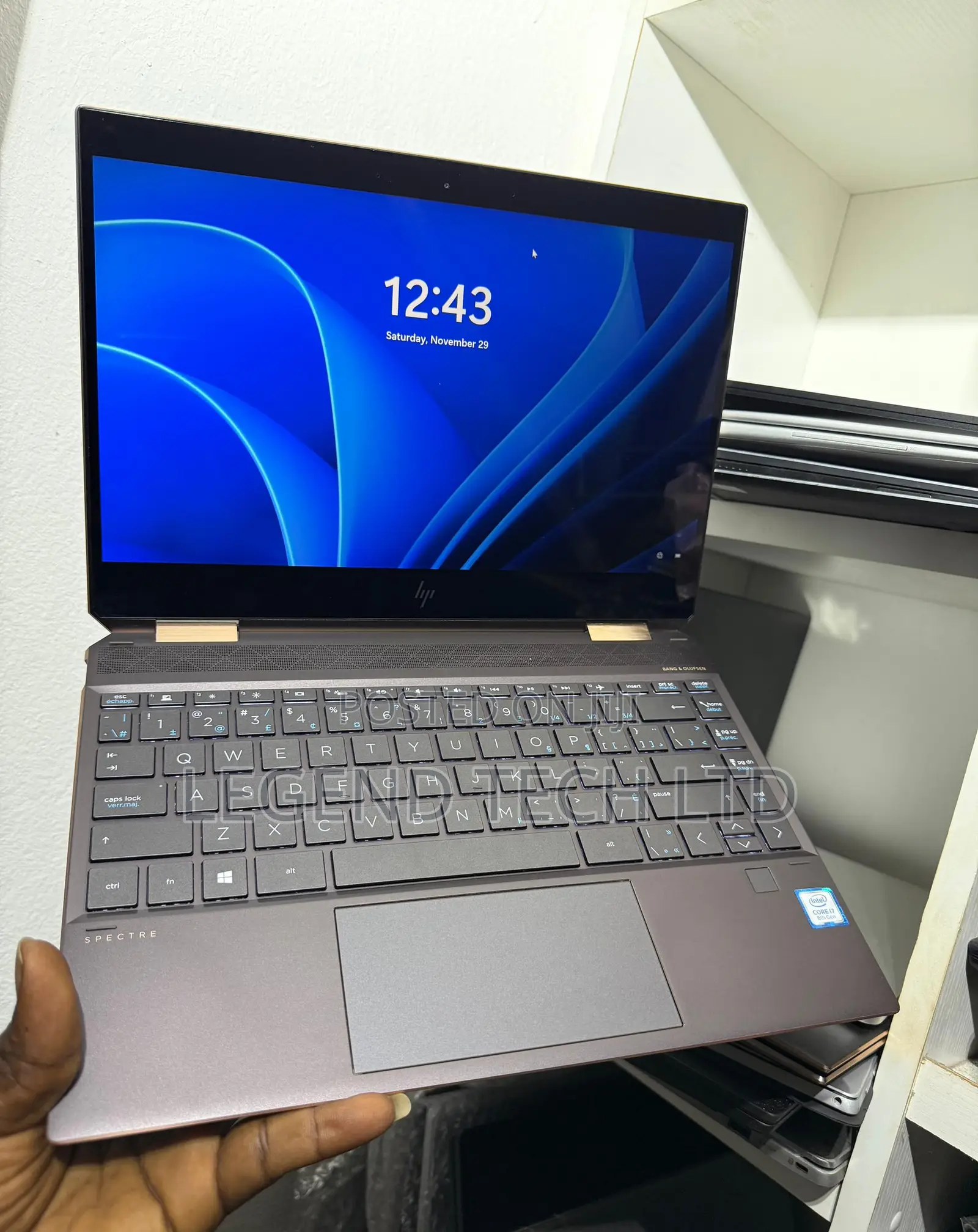 Laptop HP Spectre X360 16GB Intel Core I7 SSD 512GB