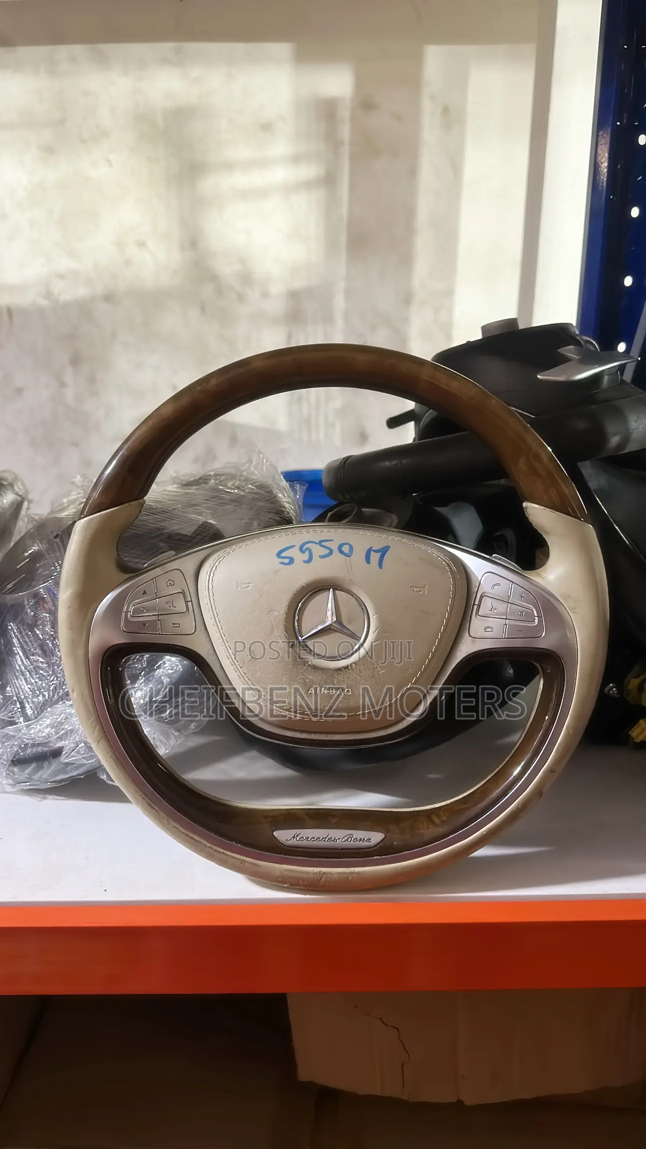 Mercedes Benz Sclass 2014-2017 S550 Home Used Steering Wheel