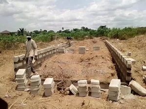 50/70 Plot of Land With Uncompleted Chamber and Hall Footings