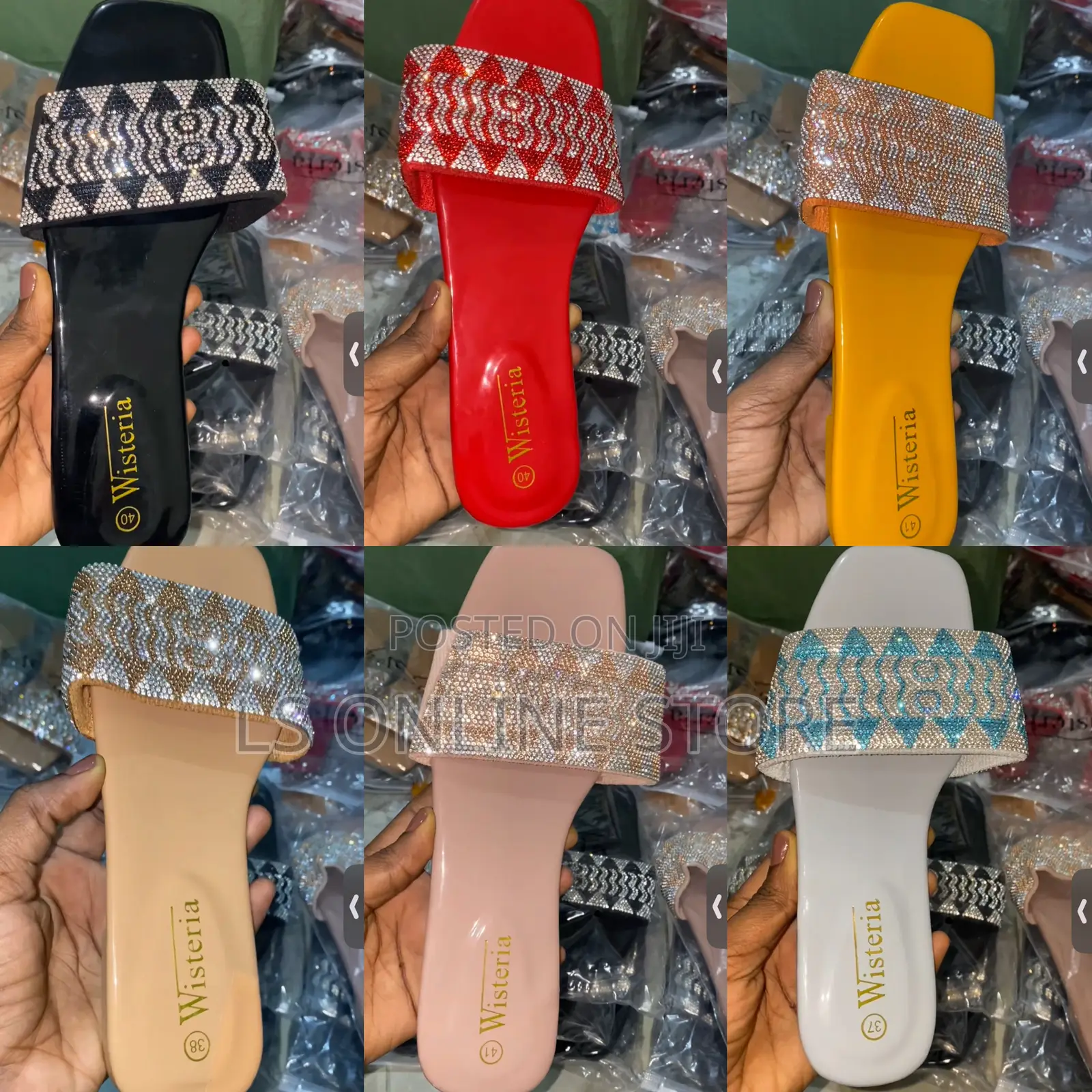 Glitter Slippers