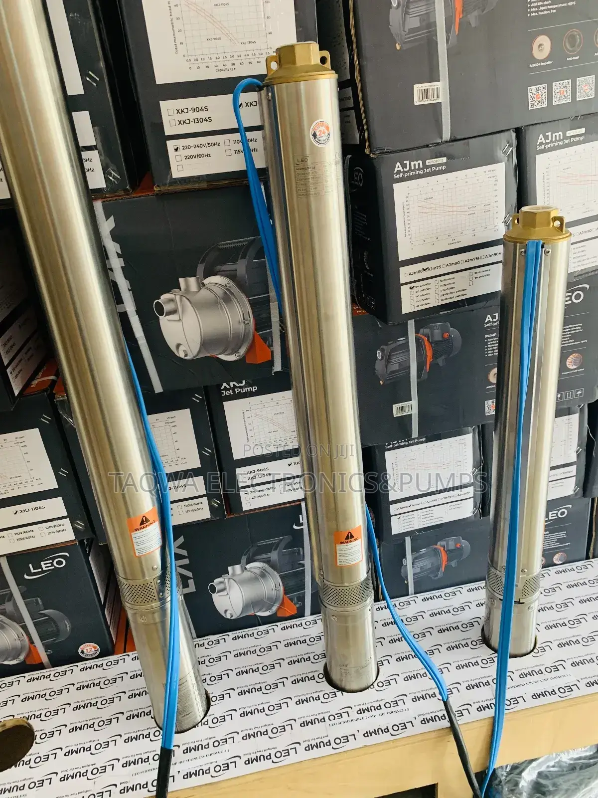 Accurate 1hp Leo Borehole Pump